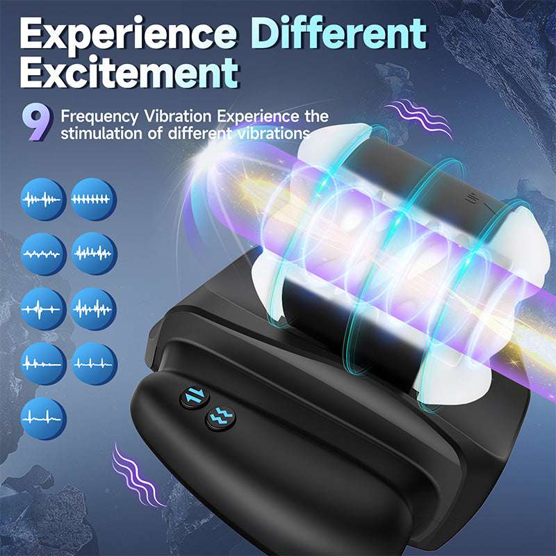 Ultimate APP Remote Control Masturbator - Hands-Free Design with Phone Holder