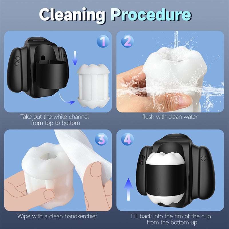 Ultimate APP Remote Control Masturbator - Hands-Free Design with Phone Holder