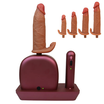 High-Thrust Sex Machine Set — Portable & Remote-Controlled