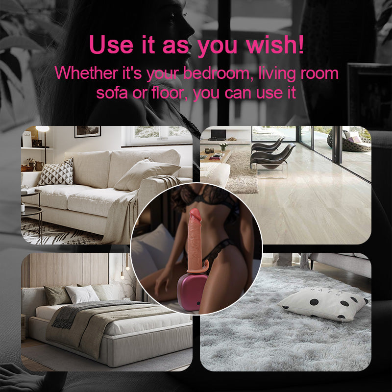 High-Thrust Sex Machine Set — Portable & Remote-Controlled