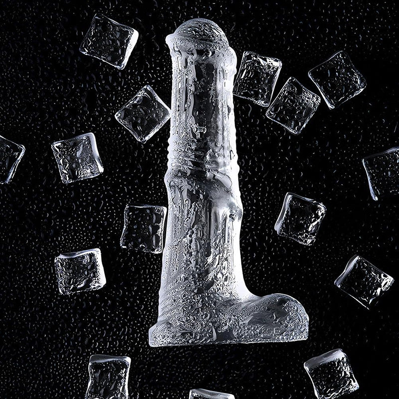 Realistic Transparent Wearable Horse Dildo Penis Sheath