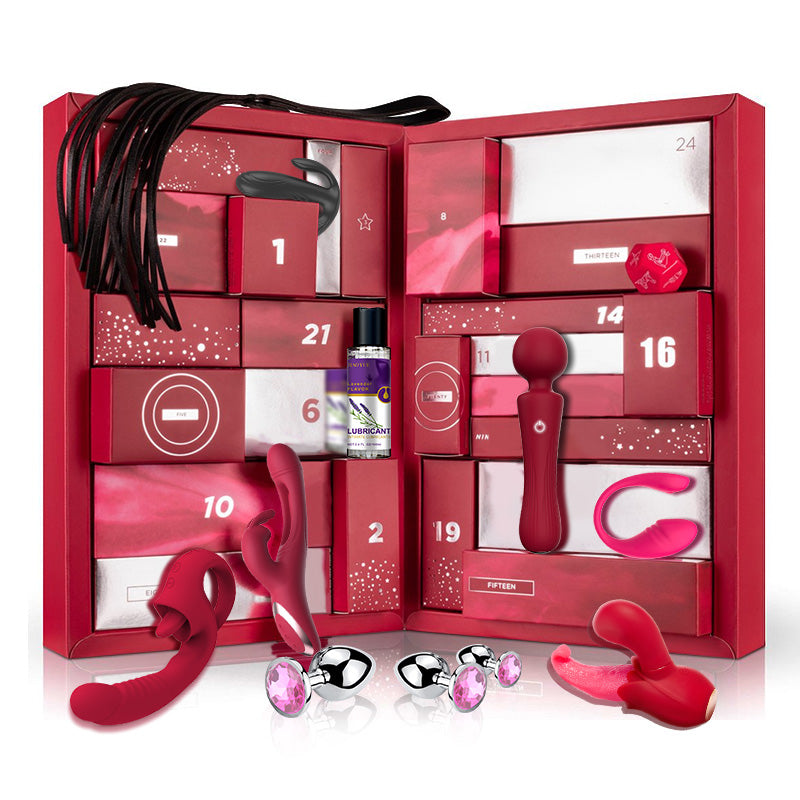 Luxury Christmas Pleasure Gift Set – 8 Curated Sex Toys for Couples & Solo Play
