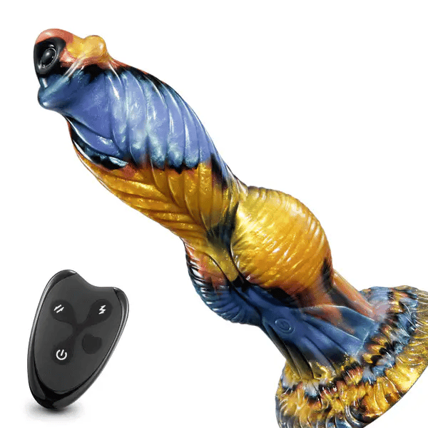 Phoenix-Creature Cocks Vibrating Dildo with Remote