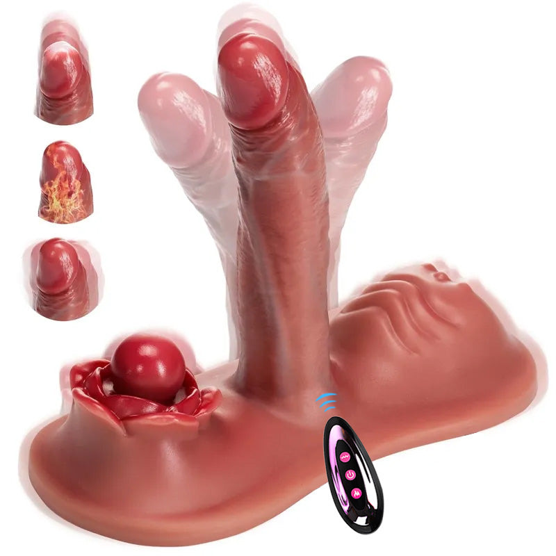 Remote-Control Ride-On Dildo – Dual Stimulation