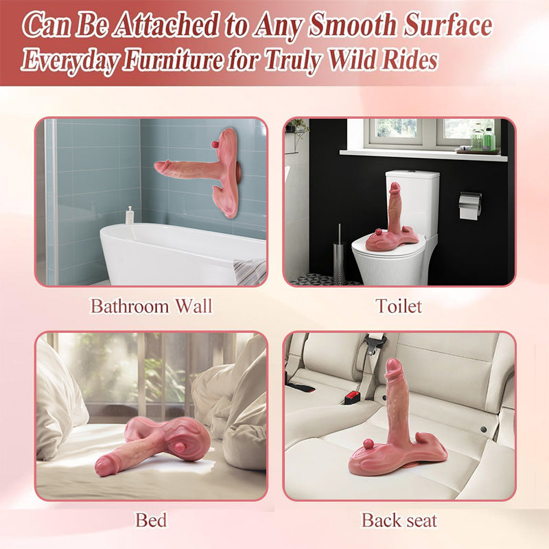 Remote-Control Sit and Ride Vibrators Dildo