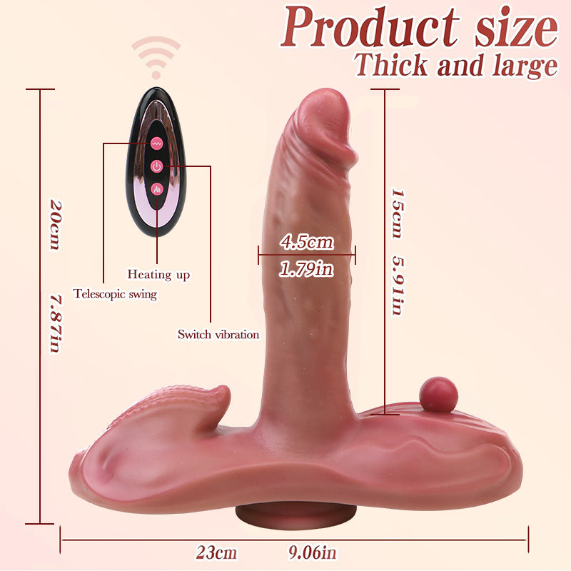 Remote-Control Sit and Ride Vibrators Dildo