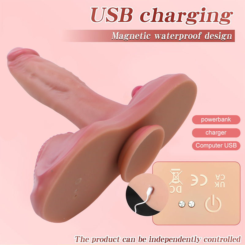 Remote-Control Sit and Ride Vibrators Dildo